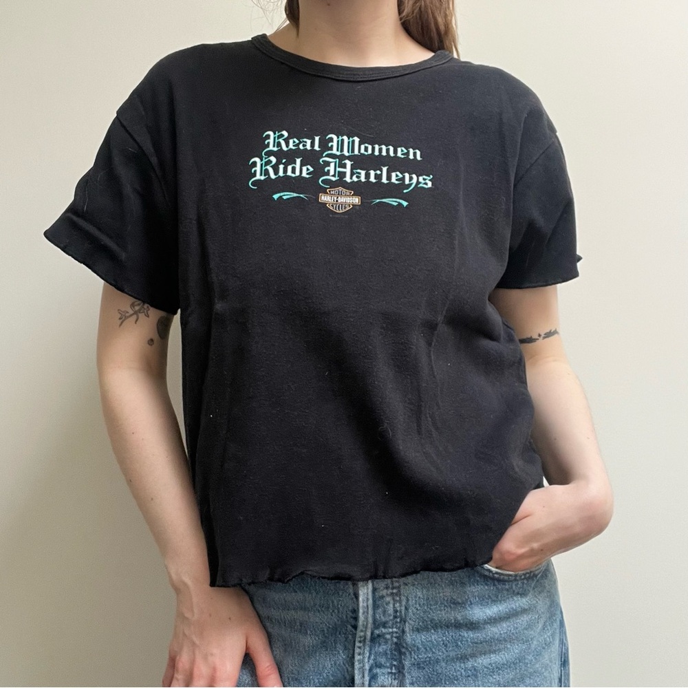 Black Harley Davidson Tshirt